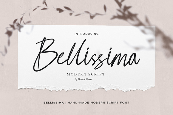 Bellissima - Messy & Modern script in Script Fonts - product preview 9