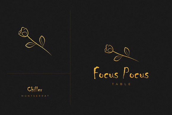 12 Calligraphic Logos. Magic in Logo Templates - product preview 6