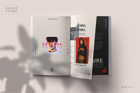 DREAMER Photograph Magazine in Magazine Templates - product preview 1