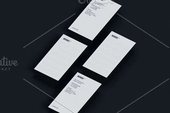 Business cards template: Archidot in Business Card Templates - product preview 2