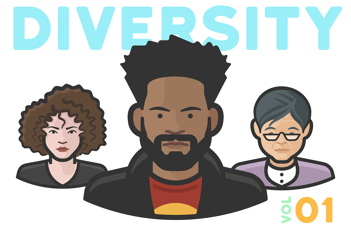 Diversity Avatars v2 - Volume 1 in Face Icons - product preview 8