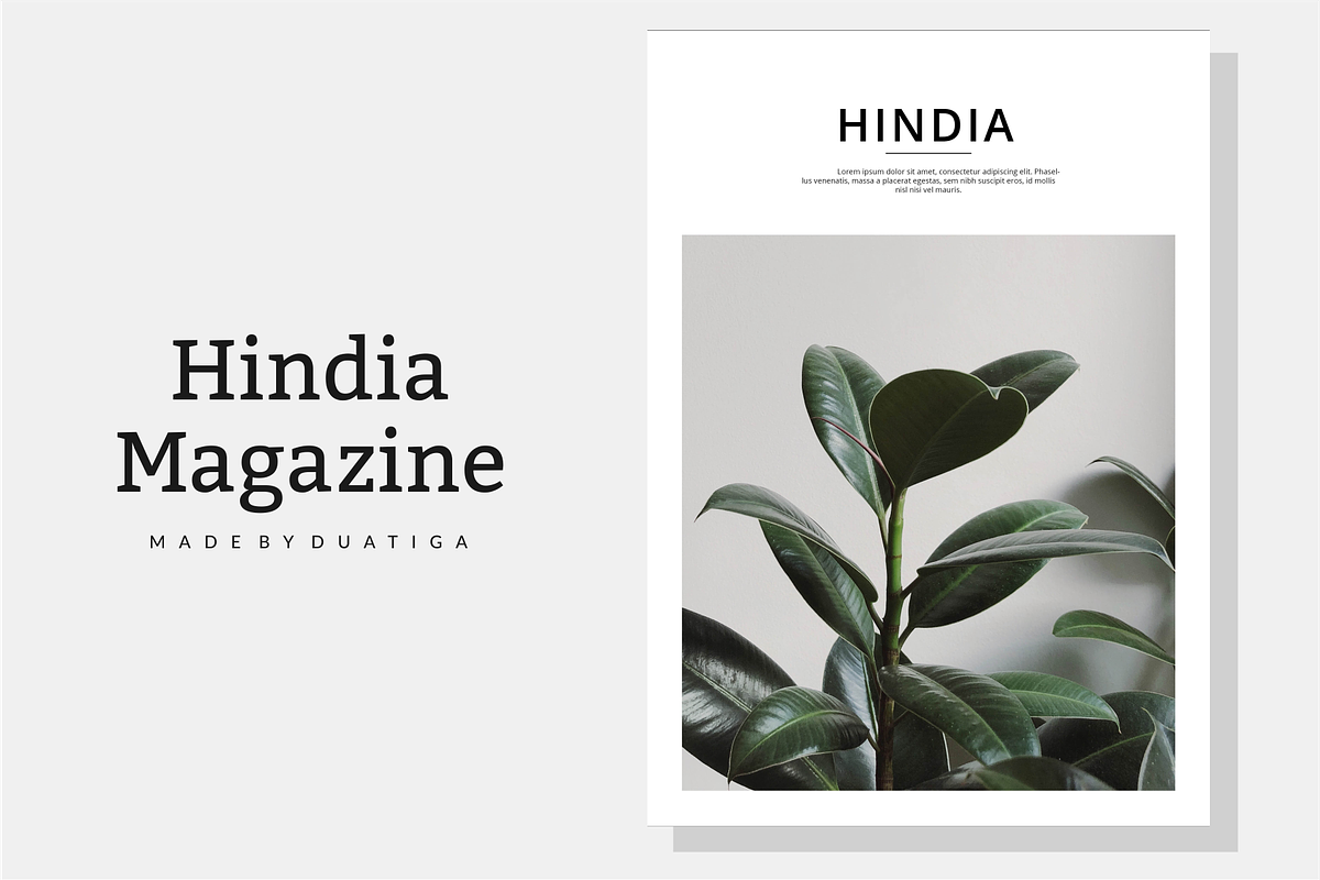 Hindia Magazine Template in Magazine Templates - product preview 8