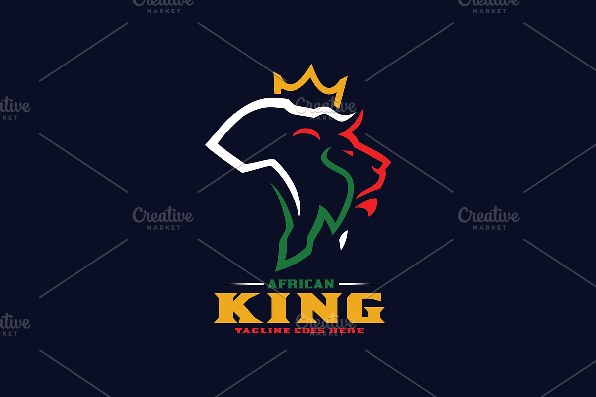 African King in Logo Templates - product preview 8