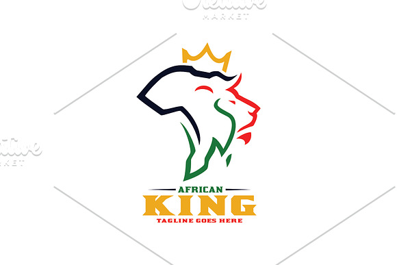 African King in Logo Templates - product preview 1