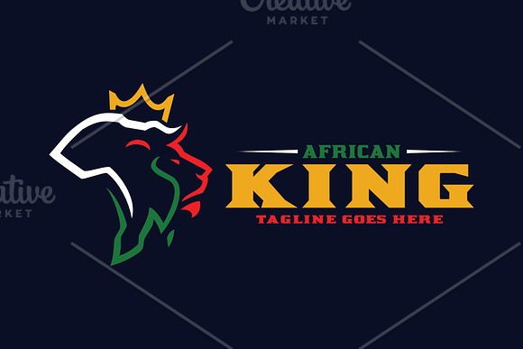 African King in Logo Templates - product preview 2