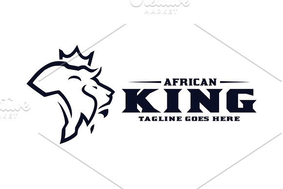 African King in Logo Templates - product preview 5
