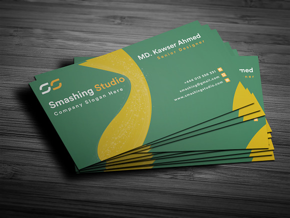 Business Card Template in Business Card Templates - product preview 6