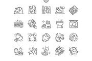Meat Line Icons