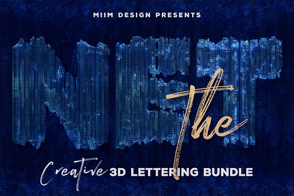 The Net – 3D Lettering
