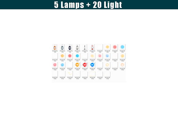 25 Kerosene lamp light effects in Add-Ons - product preview 3