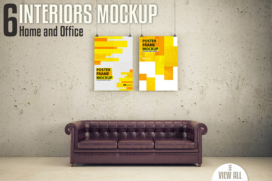 Interiors Mock-up Vol. 3 in Print Mockups - product preview 8