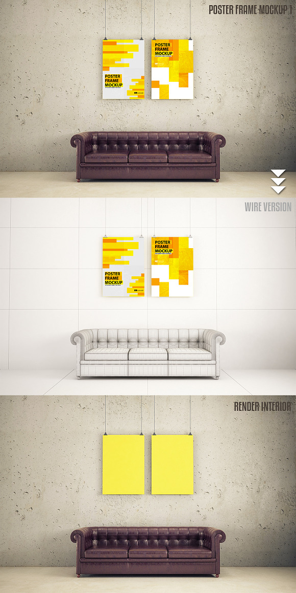 Interiors Mock-up Vol. 3 in Print Mockups - product preview 1