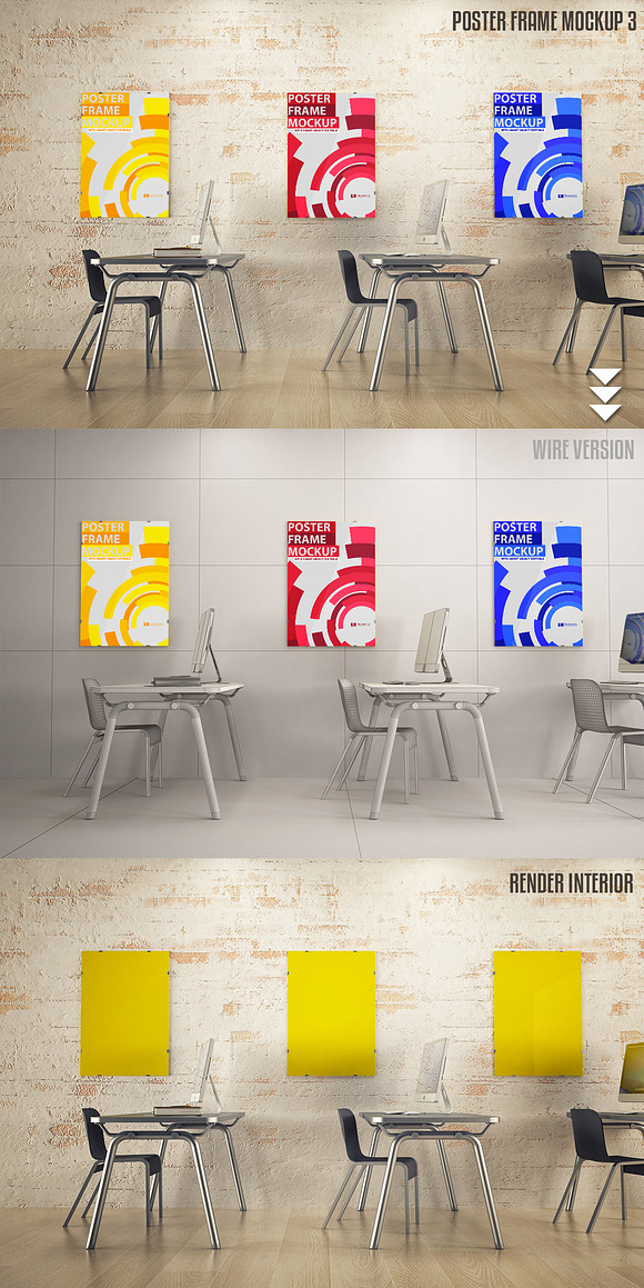 Interiors Mock-up Vol. 3 in Print Mockups - product preview 3