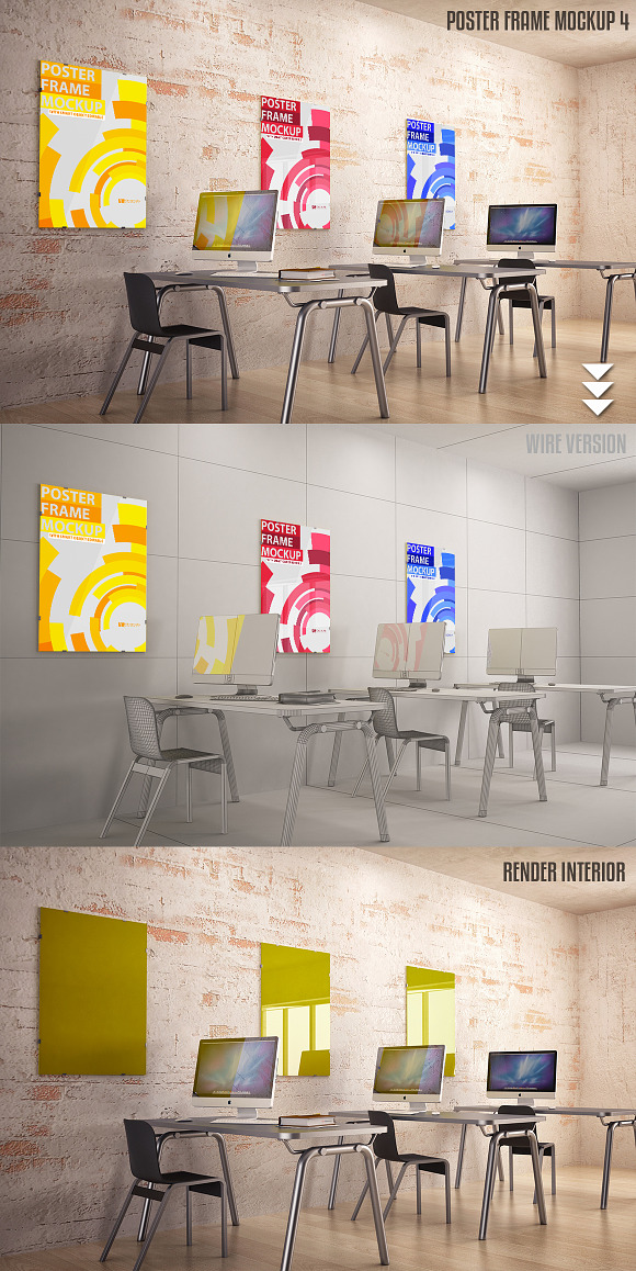 Interiors Mock-up Vol. 3 in Print Mockups - product preview 4