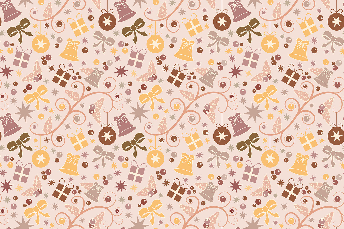 Seamless pattern Christmas in Patterns - product preview 8