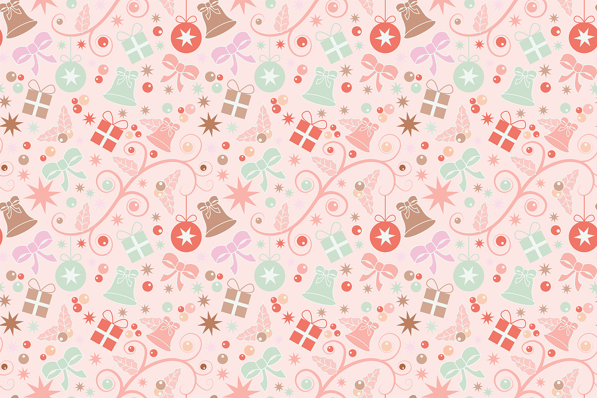 Seamless pattern Christmas in Patterns - product preview 8