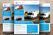 Delivery & Shipment Flyer Template