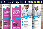 2 Corporate Business Agency Flyers