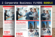 2 Corporate Business Flyers Bundle