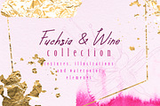 Fuchsia & Wine collection