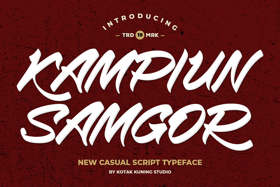 Kampiun Samgor in Display Fonts - product preview 8