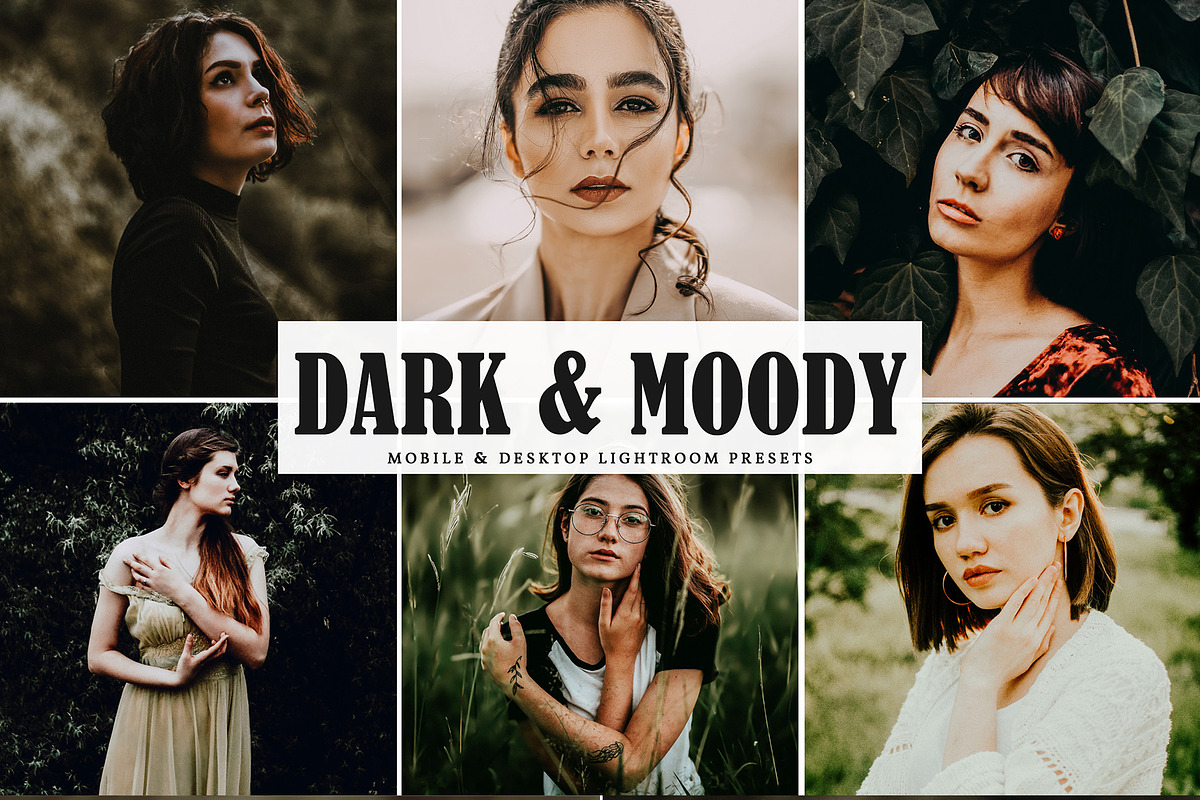 Dark & Moody Lightroom Presets in Add-Ons - product preview 8