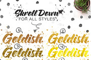 Goldish Kit. Gold Styles with Extras