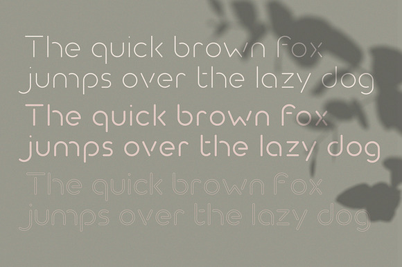 Nuova - Modern Round Stencil Font in Sans-Serif Fonts - product preview 7