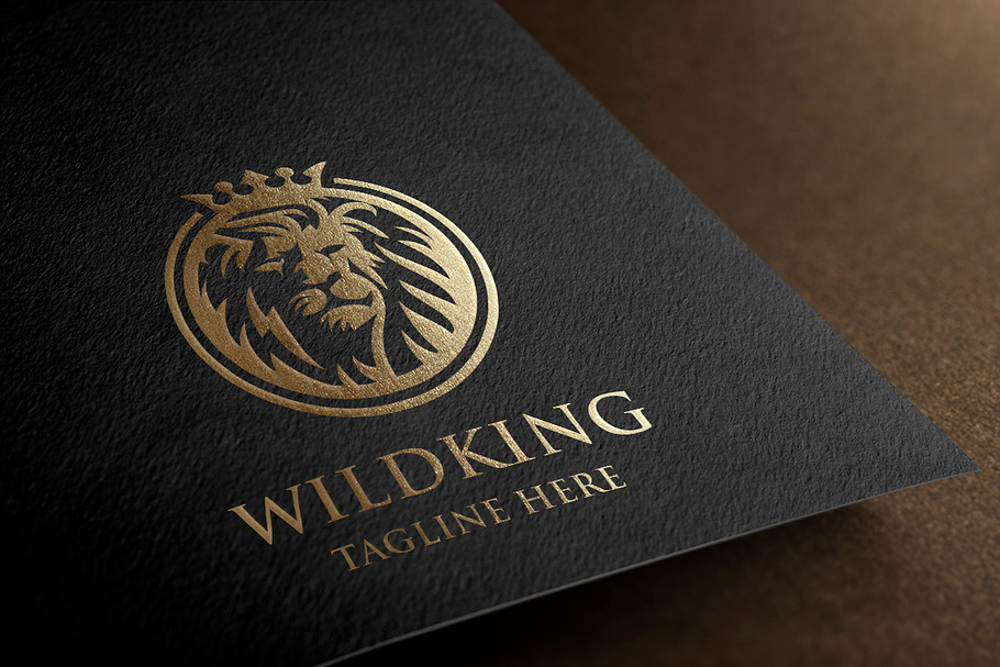 Wild King Logo in Logo Templates - product preview 8