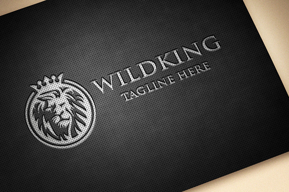 Wild King Logo in Logo Templates - product preview 3