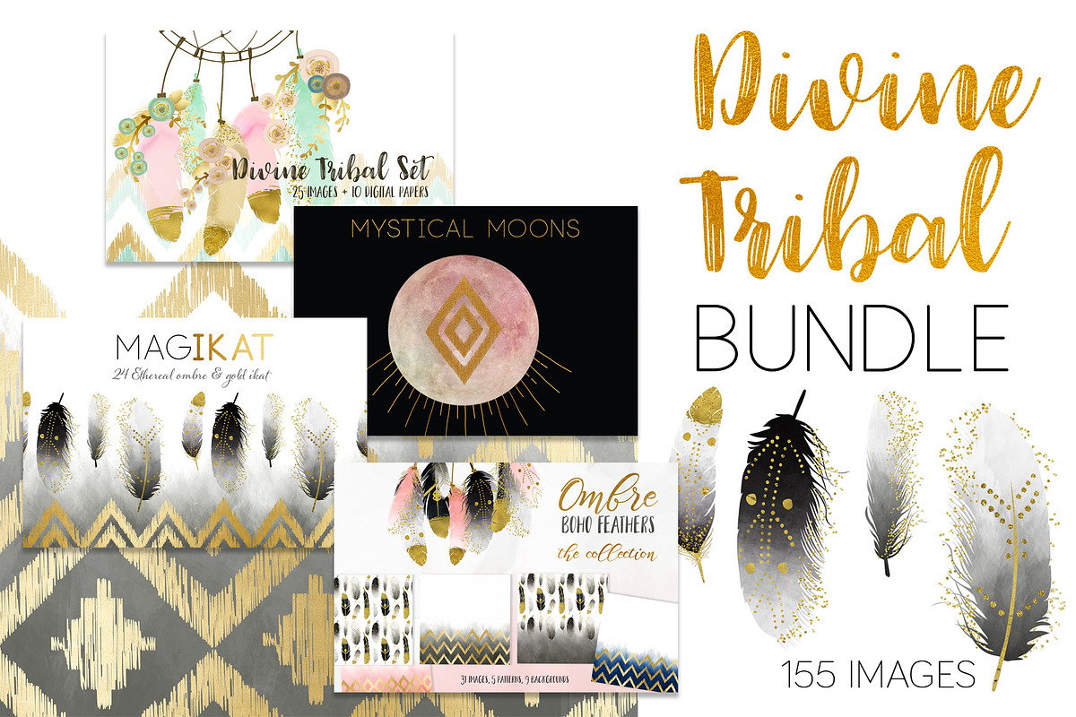 Divine Tribal Bundle in Illustrations - product preview 8