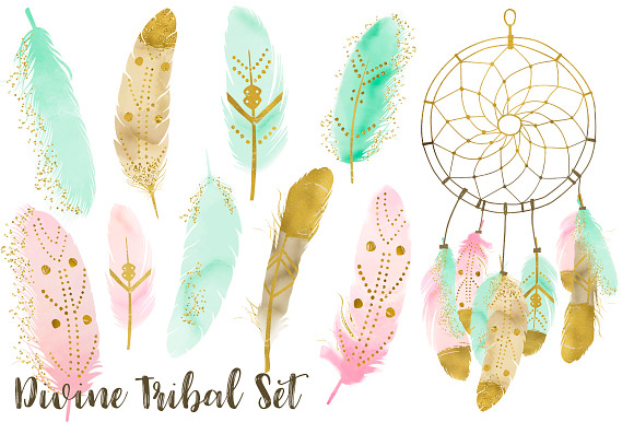 Divine Tribal Bundle in Illustrations - product preview 2