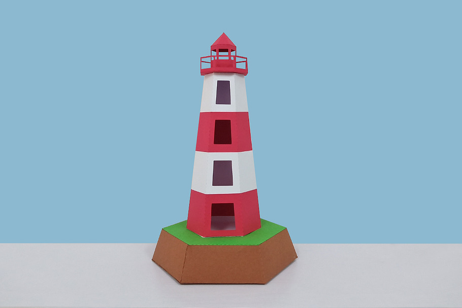 DIY Lighthouse - 3d papercraft