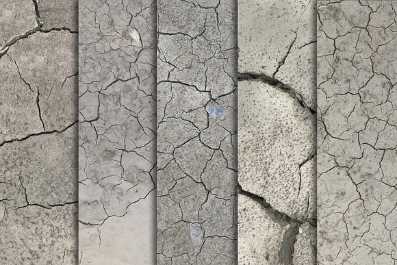 Cracked Mud Textures x10 in Textures - product preview 2