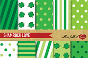 St Patricks Background Patterns