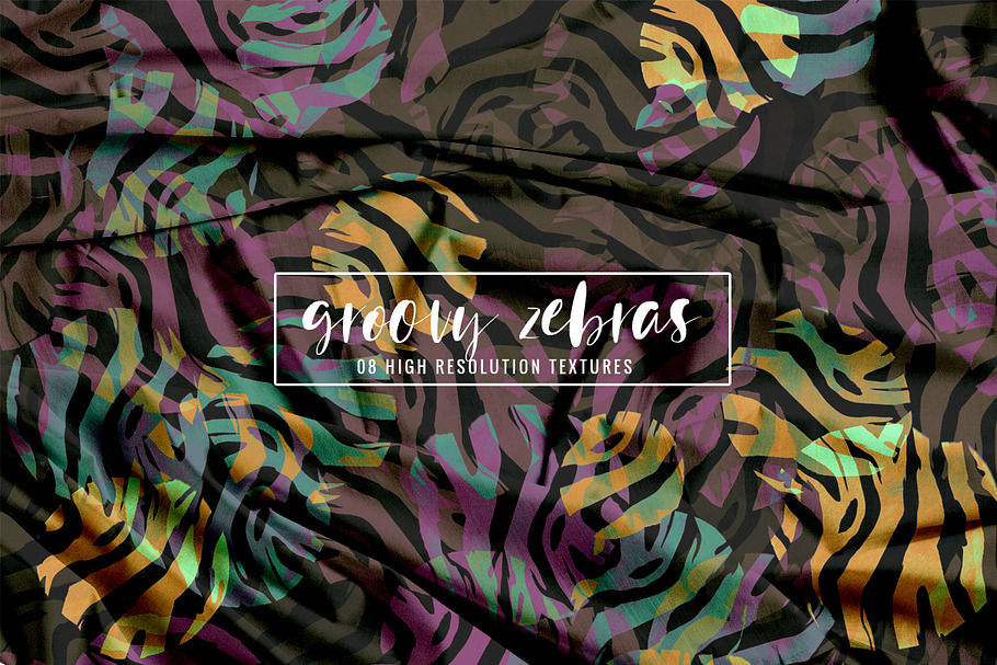 Groovy Zebras in Textures - product preview 8