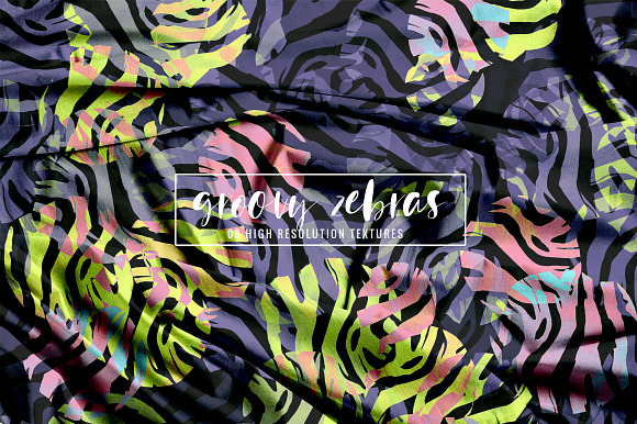 Groovy Zebras in Textures - product preview 2