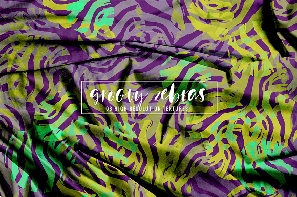 Groovy Zebras in Textures - product preview 3