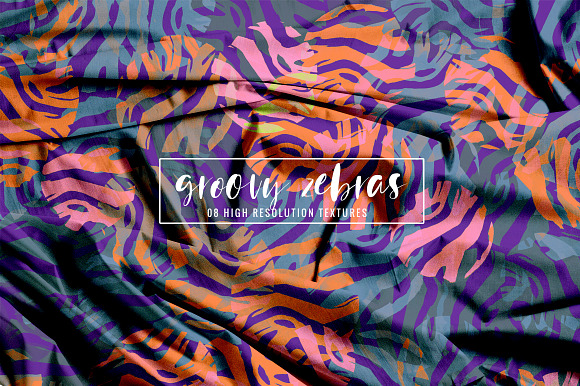 Groovy Zebras in Textures - product preview 4