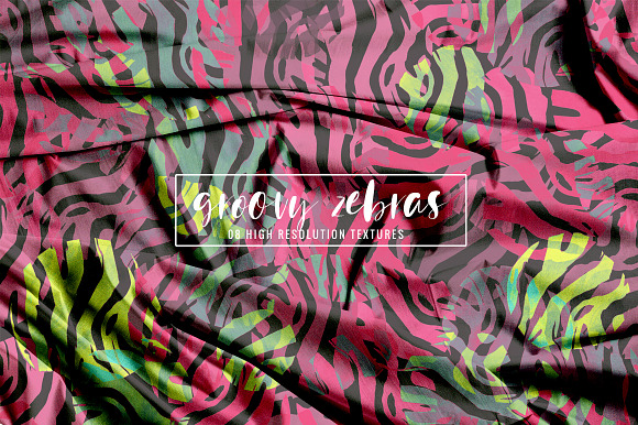 Groovy Zebras in Textures - product preview 6