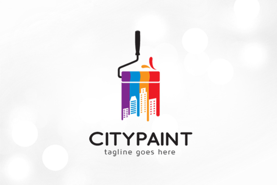 City Paint Logo Template in Logo Templates - product preview 8