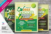 Tennis Camp Flyer Templates