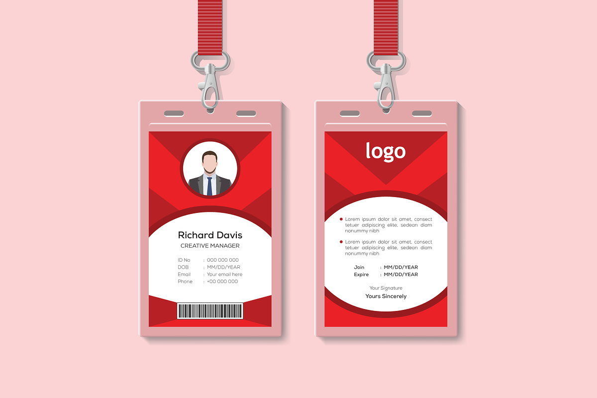 Creative ID Card Template in Card Templates - product preview 8