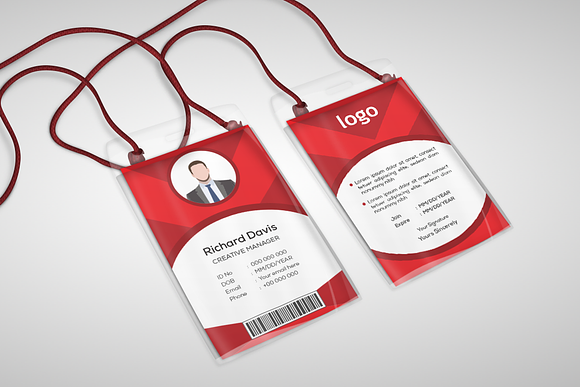 Creative ID Card Template in Card Templates - product preview 1