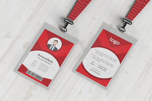Creative ID Card Template in Card Templates - product preview 2