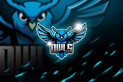 owls - Mascot & Esports Logo