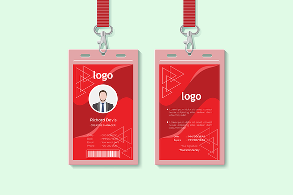 Creative Identity Card Template in Card Templates - product preview 1