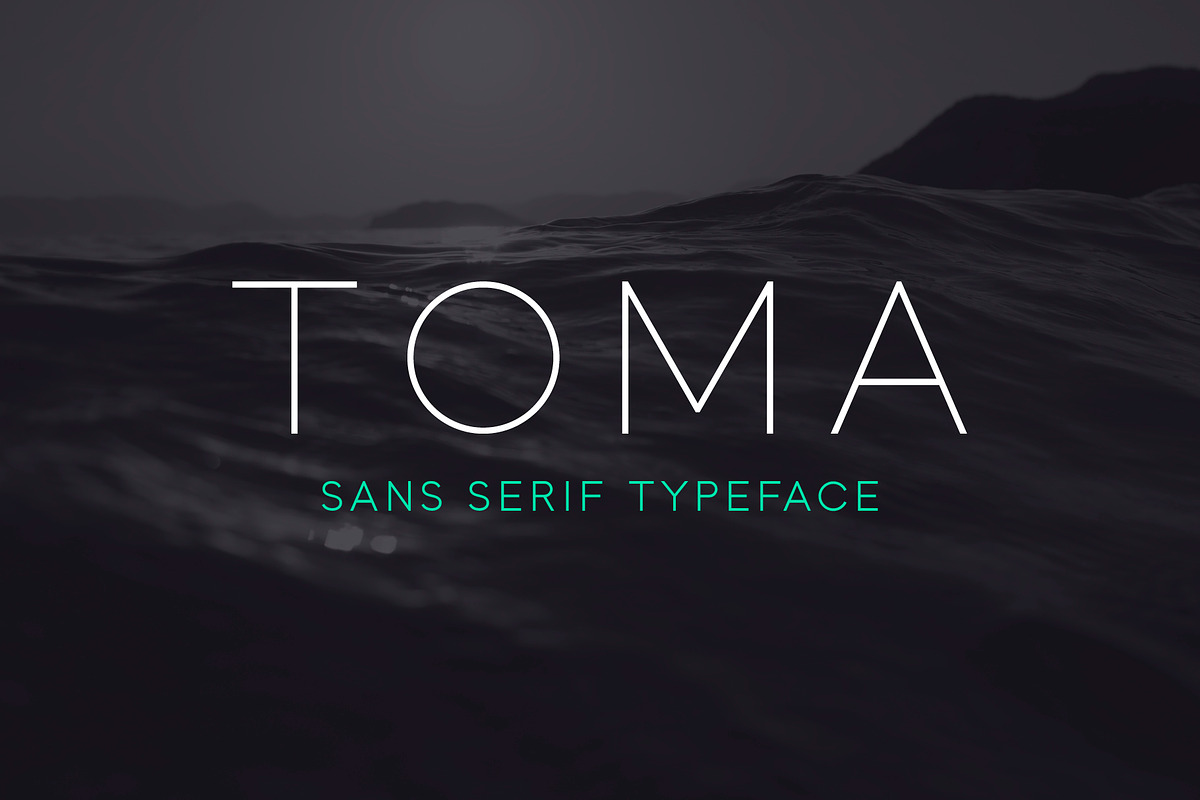 Toma Sans in Sans-Serif Fonts - product preview 8