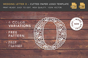 Wedding Letter O - Logo Template