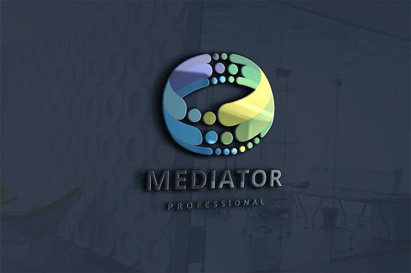 Mediator Logo in Logo Templates - product preview 1